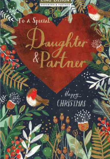 Picture of SPECIAL DAUGHTER & PARTNER CHRISTMAS CARD